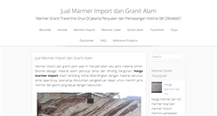 Desktop Screenshot of marmer-granit.com