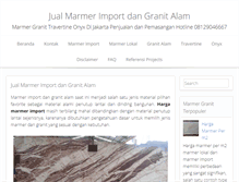 Tablet Screenshot of marmer-granit.com